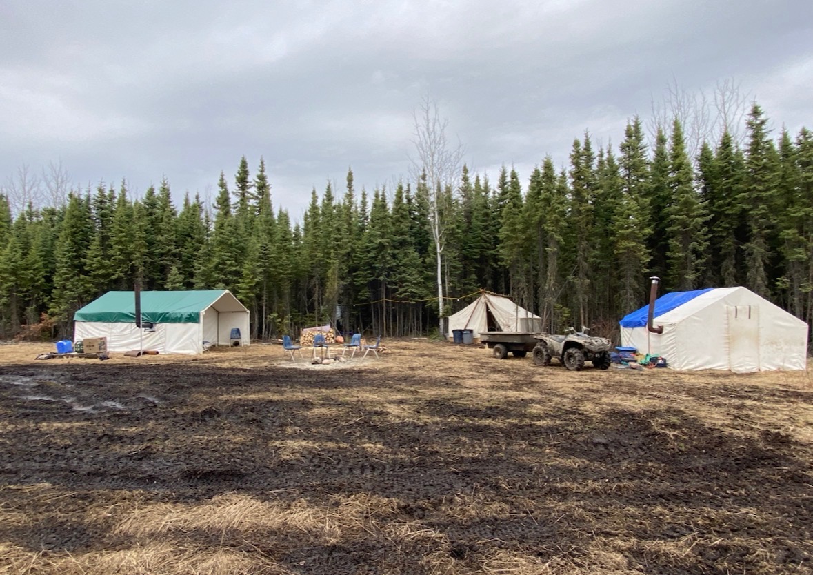 Prime Rut Outfitting remote Alberta camp